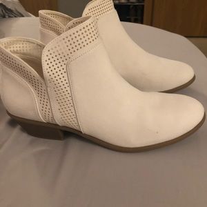 White bootie